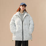xz1002-1-Y63p128控158新款冬季小熊印花加厚保暖面包服女棉袄，男装棉衣，星座906（原电商a316-1）