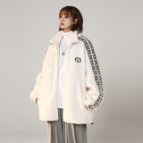 中性款!美式织带加厚加绒保暖羊羔绒xz1002-1-Y68P118控158，男装棉衣，星座906（原电商a316-1）