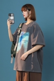 2026夏季新款原创宽松字母印花T恤xz1002-1-Y32P25控38，男装T恤，星座906（原电商a316-1）