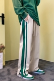 2026新款秋冬款斜纹运动裤潮牌拉链拖地长裤xz1002-1-K50P55，女装休闲裤，星座906（原电商a316-1）