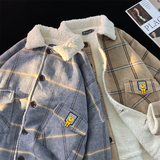 中性款!新款毛呢加绒加厚夹克潮流宽松棉衣xz1002-1-Y67p105控135，男装夹克，星座906（原电商a316-1）