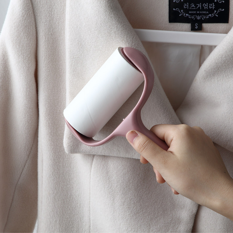 粘毛器可撕式滚筒衣服去除毛刷家用毡黏沾毛器粘尘纸吸毛刷毛神器