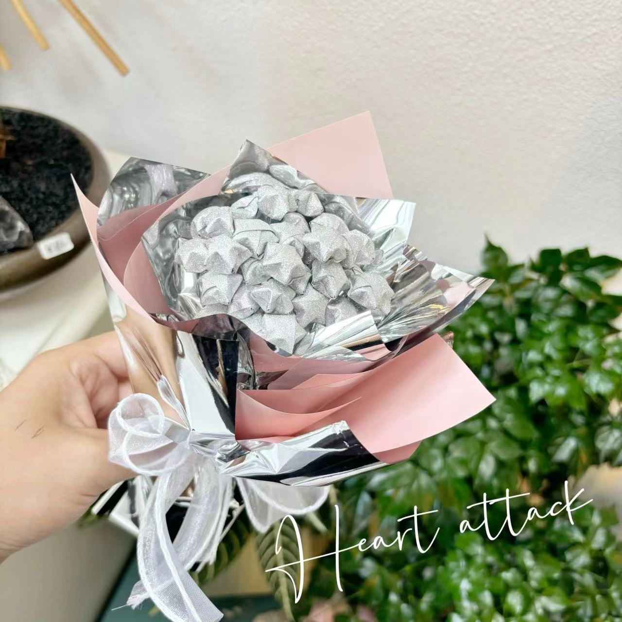 diy材料包手工折纸星星花束创意生日送女友装饰惊喜圣诞见面礼物