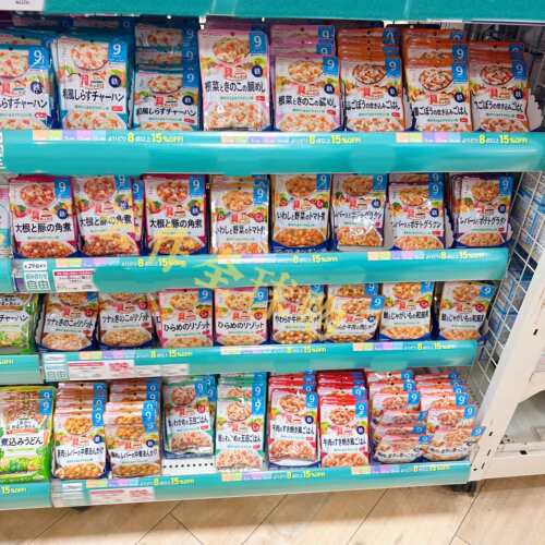 和光堂袋装食品辅食粥面9月12月+