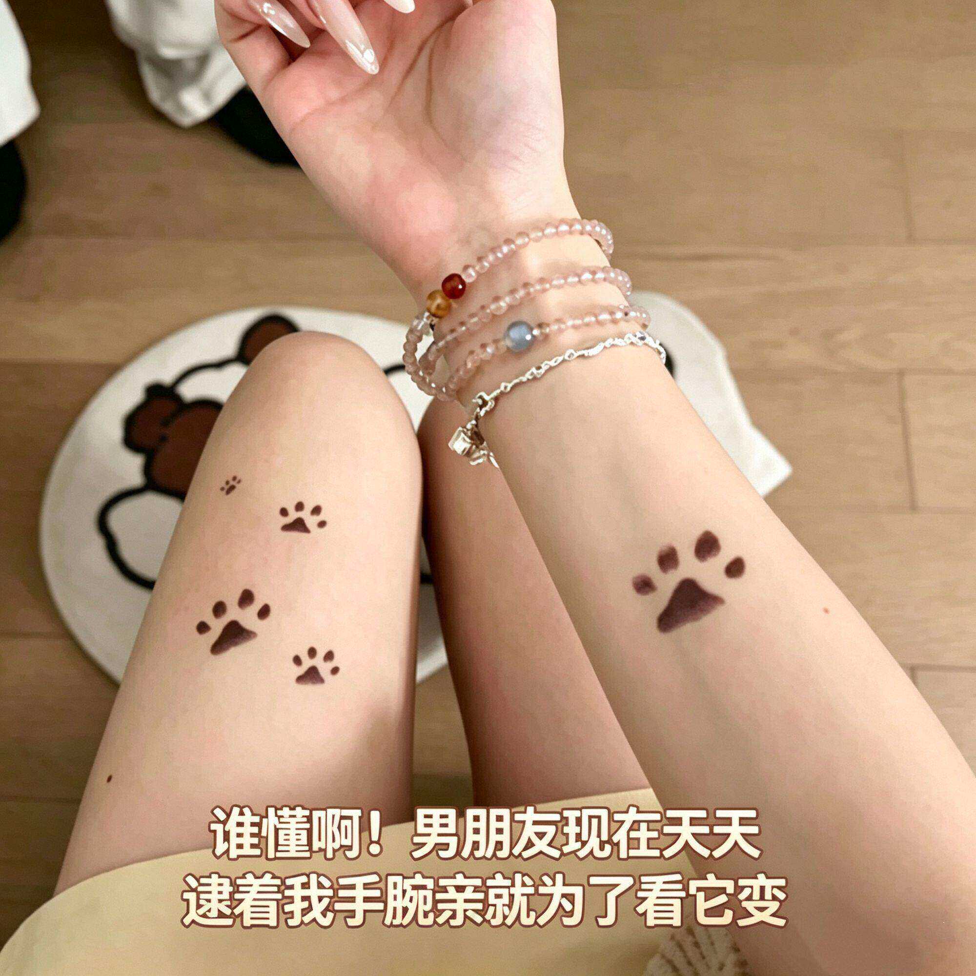 小红书同款温变猫爪变色