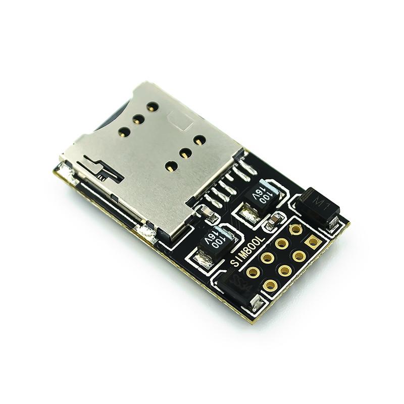 SIM800L GPRS GSM模块微sim卡芯板四频TTL串口为ESP8266 ESP32-封面