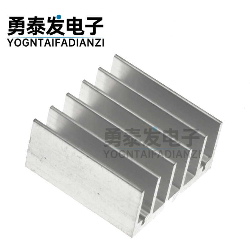 纯铝芯片散热片散热片图片