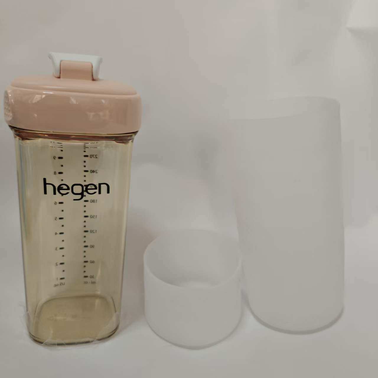 hegen海格恩水杯硅胶杯套PPSU喝水杯防滑防烫防磨损品质硅胶杯套