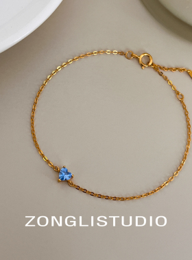 纵里时尚精致设计感小众手链