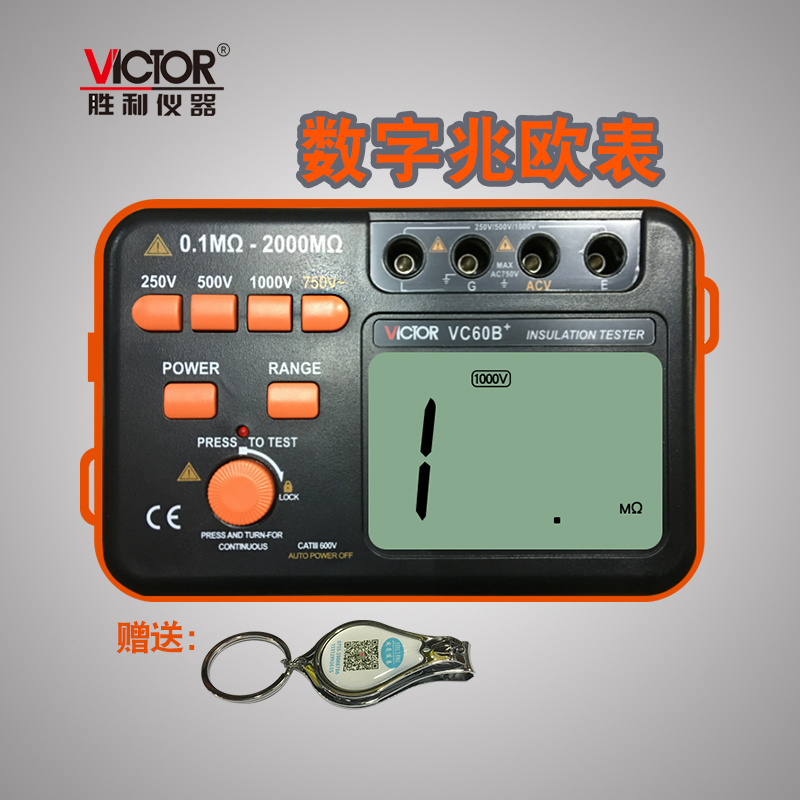 绝缘电阻测试仪兆欧表电阻表