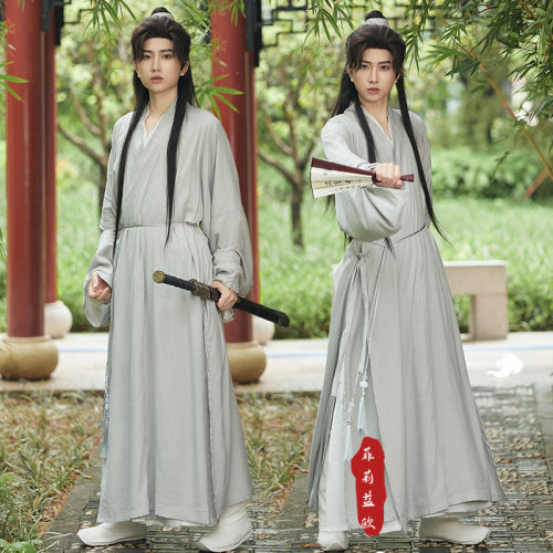 山东曹县原创汉服男全套直裾国潮宋制男士古装服装男古风衣服大码
