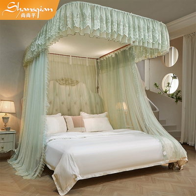 尚尚芊U型大顶导轨蚊帐刺绣款