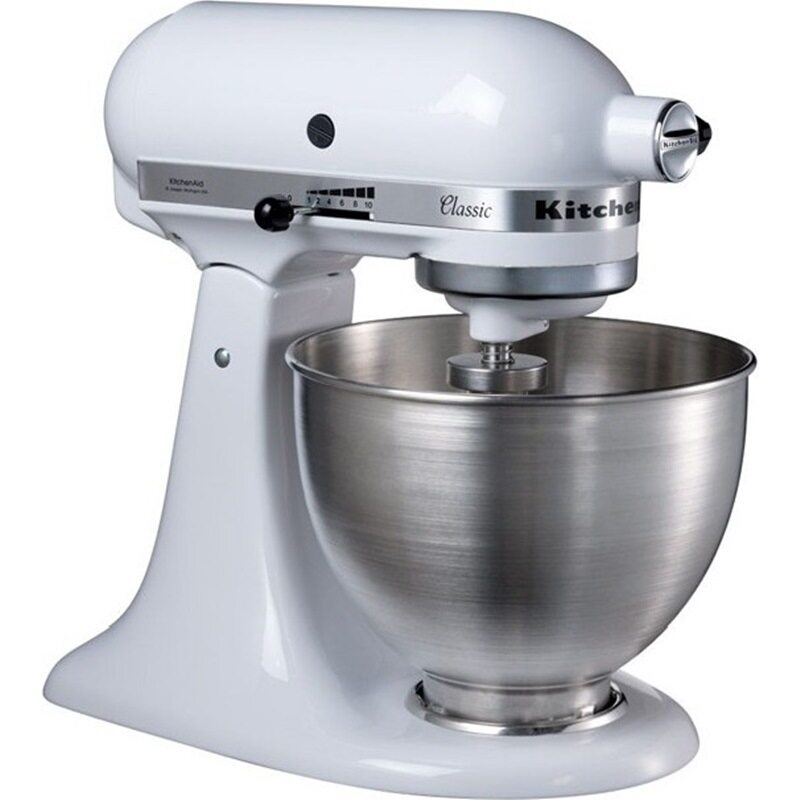美国厨宝KitchenAid 5K45SSWH 搅拌机 奶油搅拌机 打蛋器鲜奶机