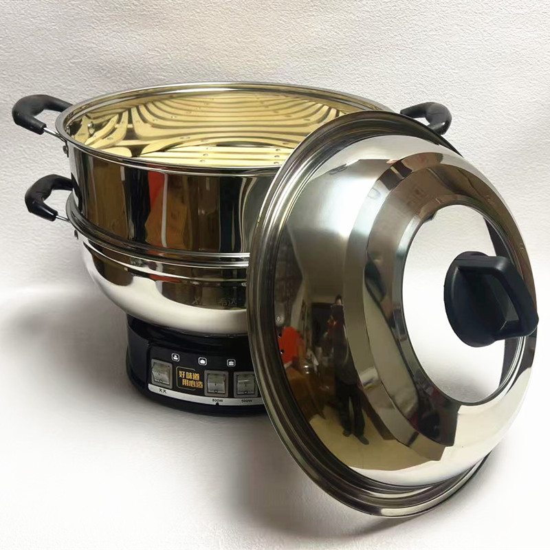 电热锅多功能不锈钢加厚电热锅