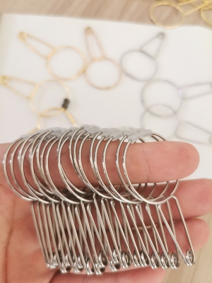 60只耳穴夹耳部瑜伽按摩环弹簧夹耳朵无痛穴位卡环点穴面部提升