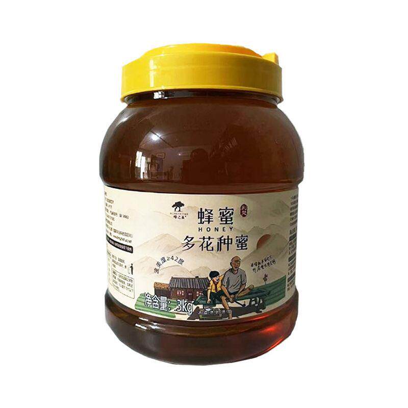 蜂之巢百花枣花蜂蜜纯天然蜂场正宗农家无添加原蜜瓶装蜂蜜土蜂蜜