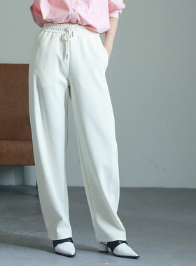 LADYS DIARY原创设计女装新款香蕉裤宽松休闲系带阔腿裤女长裤