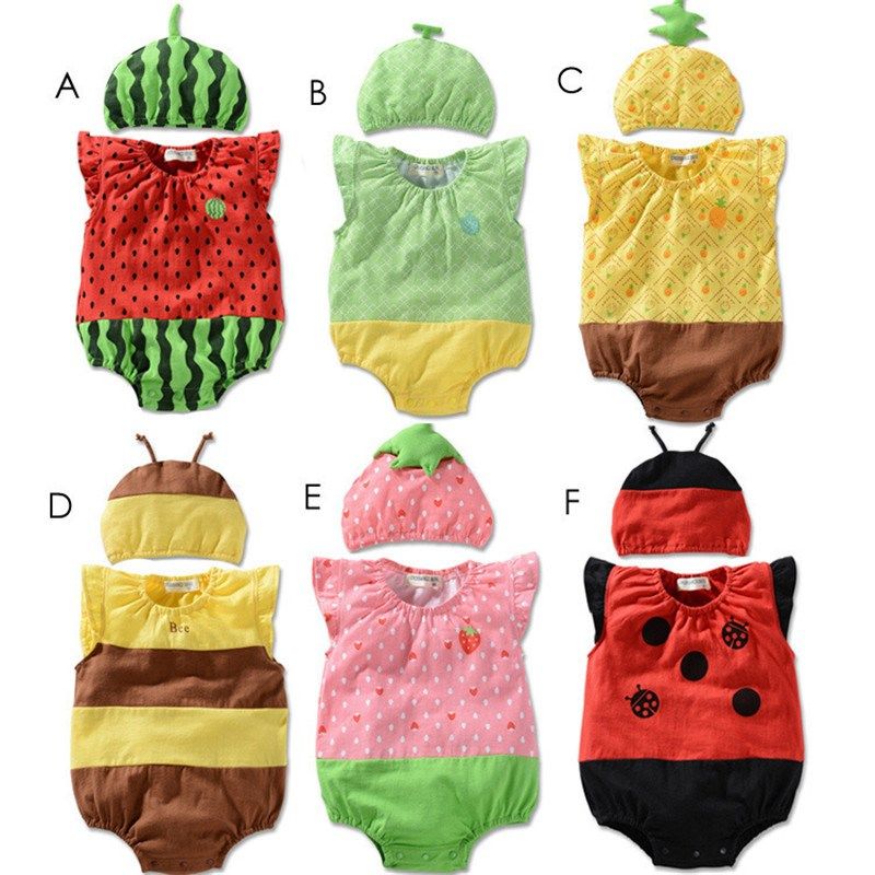 newborn baby rompers with hat toddler jumpsuit boys clothes