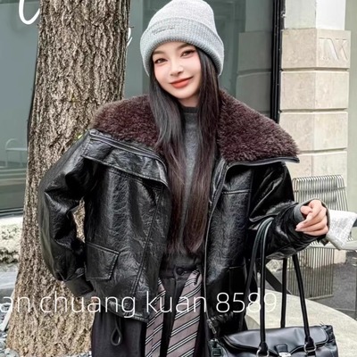 小个子2026新款加厚皮衣