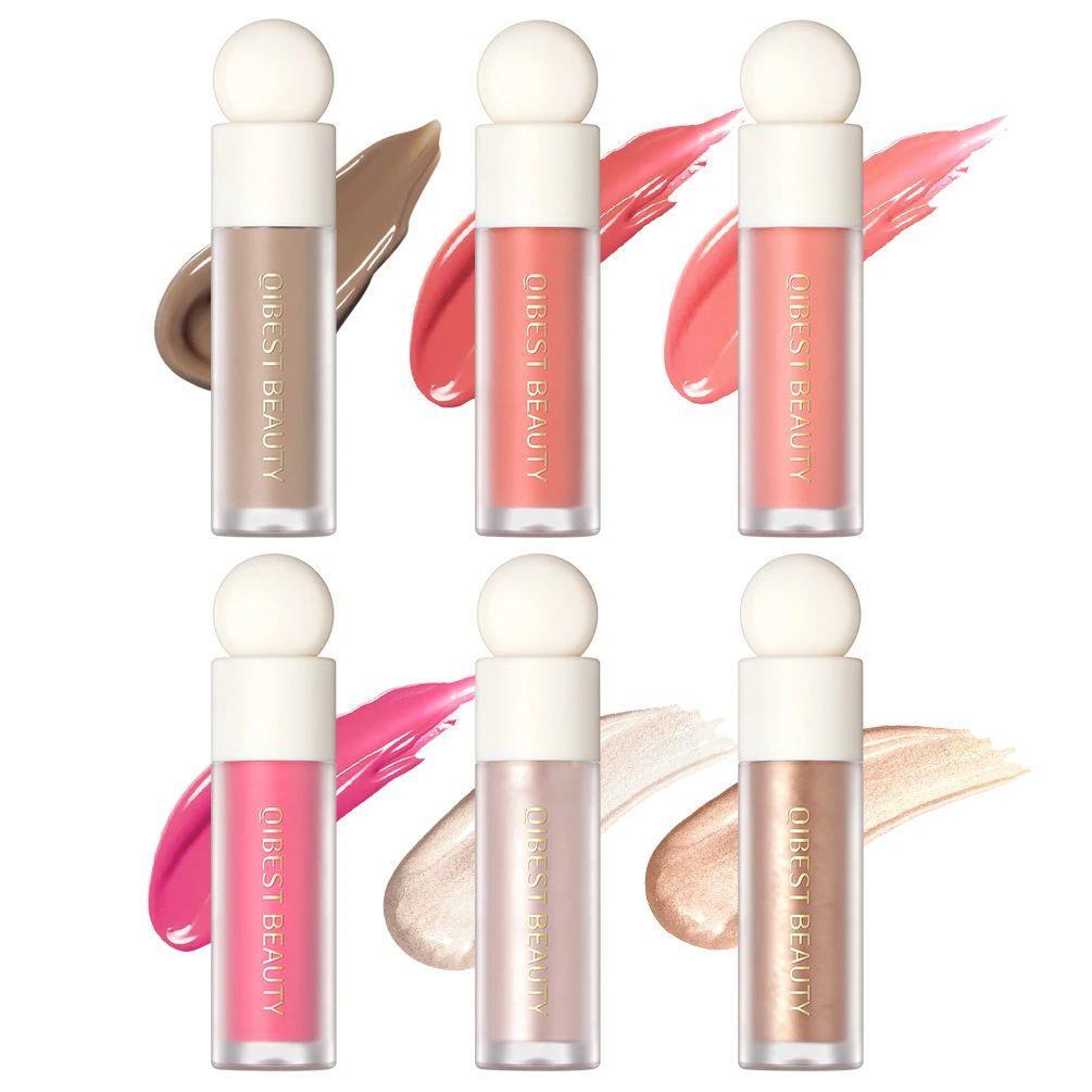 1pcs Liquid Luminizer Blush Makeup Liquid Illuminator Face H