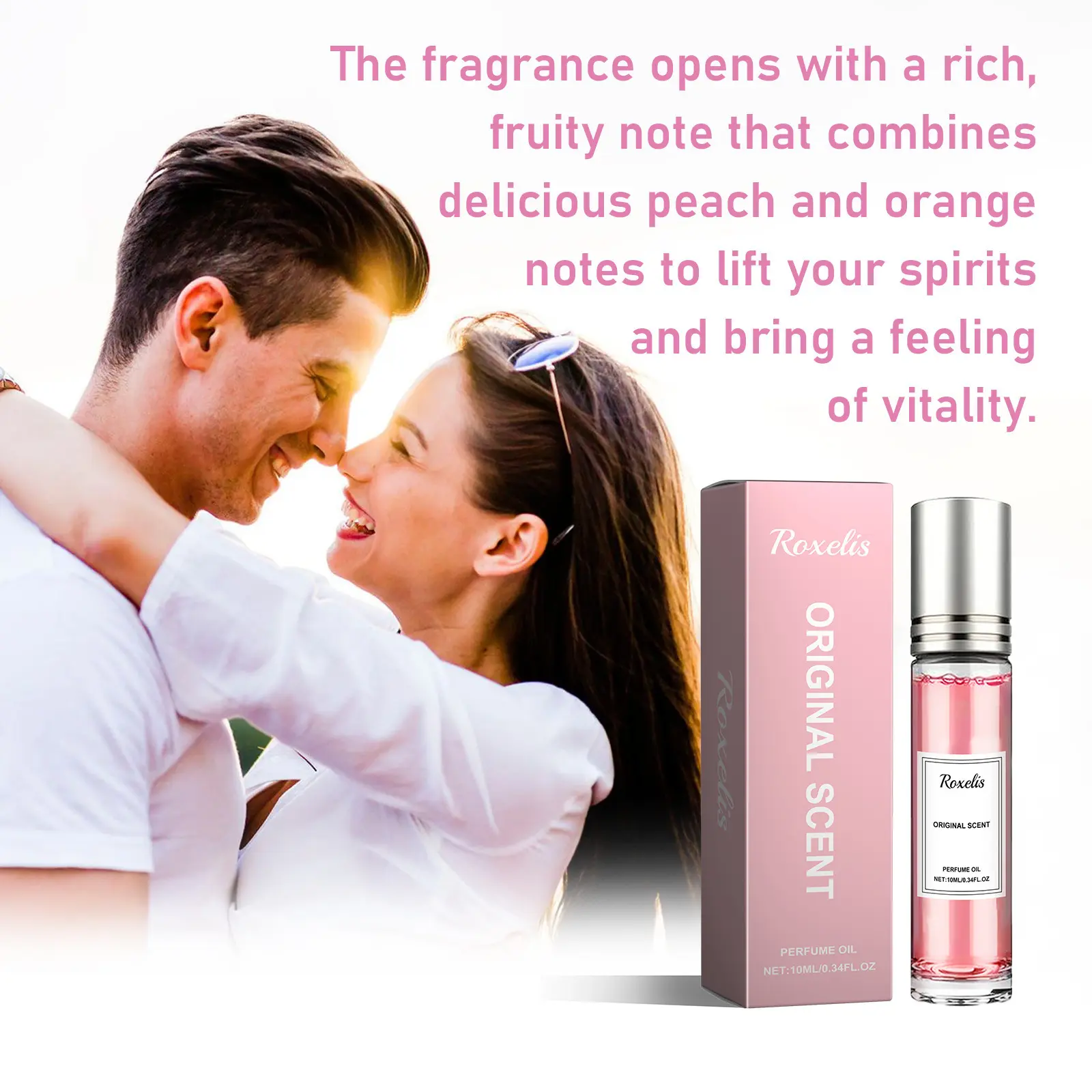 Pheromone Perfume Rose Fragrance Fresh On-the-Go Couple Dati