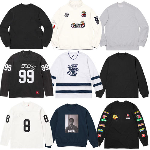 欧美风宽松男女圆领卫衣