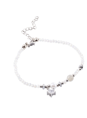 时尚简约星星珍珠手链女轻奢小众设计韩版精致手饰高级感气质手镯