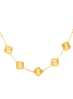 不掉色手饰四叶草手链女2025年新款潮简单气质名暖饰品高级感