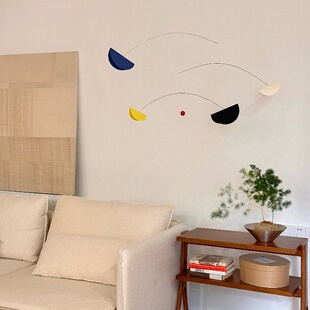 北欧ins风简约现代客厅卧室床头装饰品摇摆动态平衡艺术创意挂件