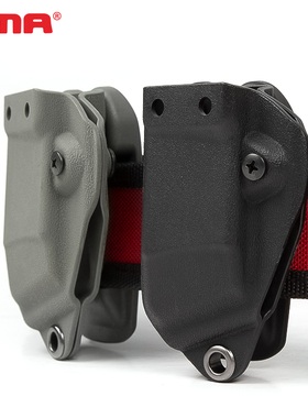 FMA 户外用品 单联快拨套 腰带挂载器 黑色沙色灰色TB1366