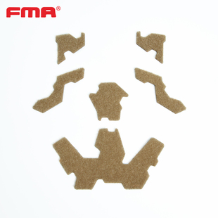 FTHS战术魔术贴FTHS盔专用头盔造型可贴头盔求生灯TB1488 FMA户外