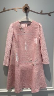 【2023春款】PMAMS5585-10/2080粉红pinkm淑女风连衣裙