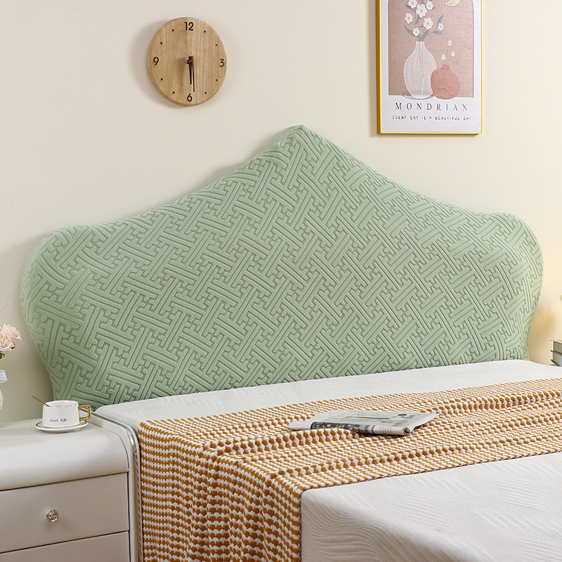 欧式弧形床头套罩凹凸异形靠背木头硬板万能通用2025遮丑神器加高