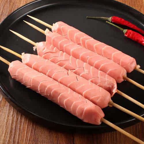 烤肠5串 北京户外烧烤食材 半成品 羊肉串 烤肉串 BBQ烧烤配送