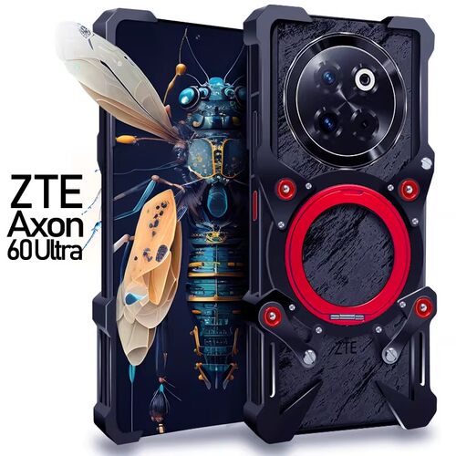 适用于ZTE中兴Axon60Ultra手机壳中兴Axon60金属边框保护套三防外壳个性防摔潮男
