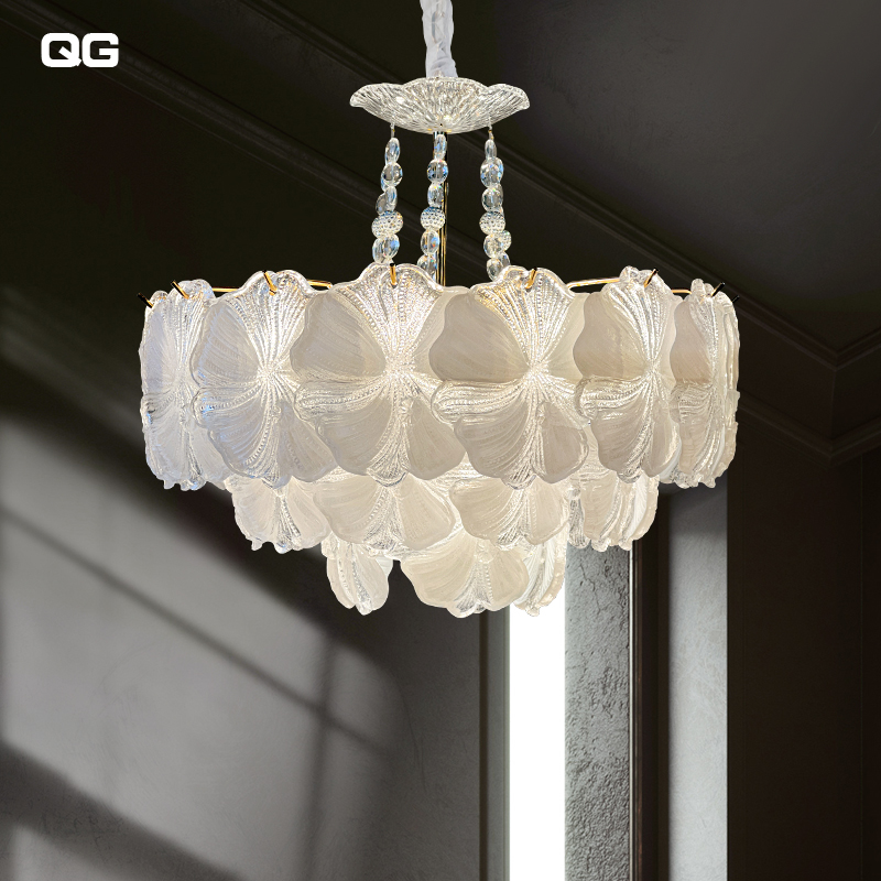 倾国美品轻法式奶油风卧室吊灯现代轻奢主卧餐厅儿童房女孩房灯具