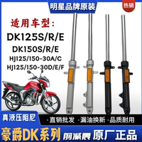 适用豪爵DK125 DK150S/R/E摩托车前减震器HJ125/150-30A/C/D/E/F