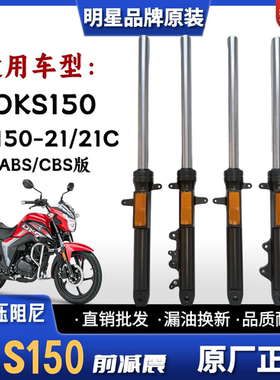 适用豪爵铃木DKS150摩托车前减震器HJ150-21-21C前叉前避震器配件