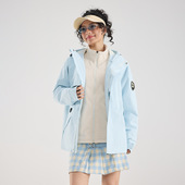 定制连帽三合一冲锋衣男女情侣款 外套百搭潮流上衣 休闲户外工装