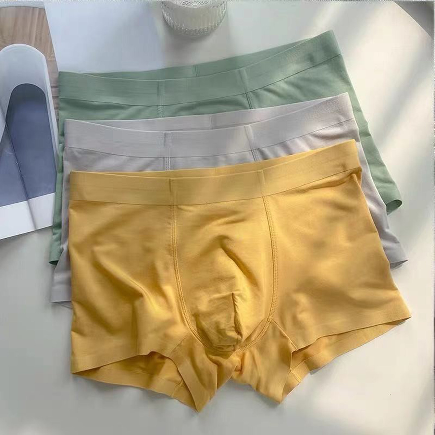 石墨烯80支莫代尔男士内裤超柔