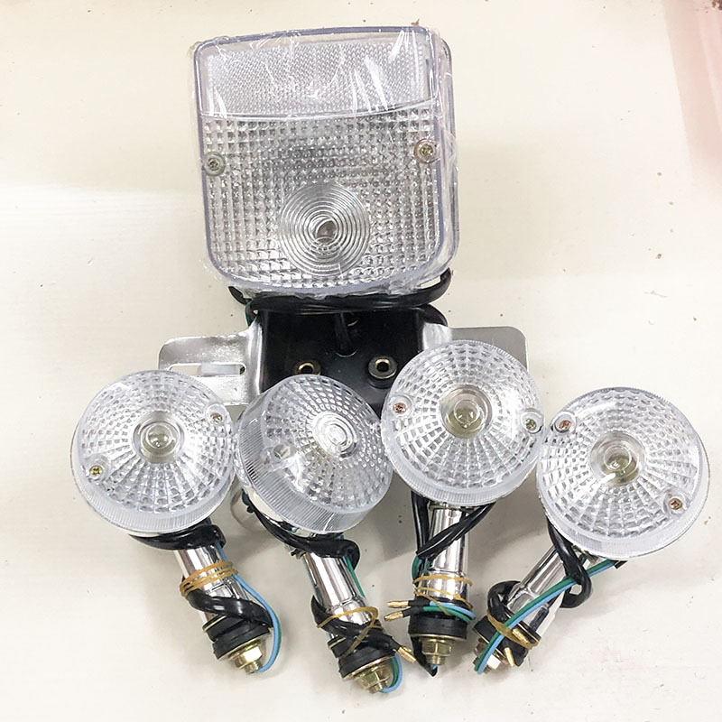 摩托车gn125太子改装转向灯车灯