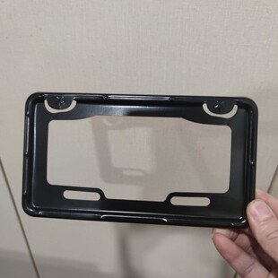 广东省电动车牌照框上牌专用框不锈钢电动车牌后支架车牌照架牌托