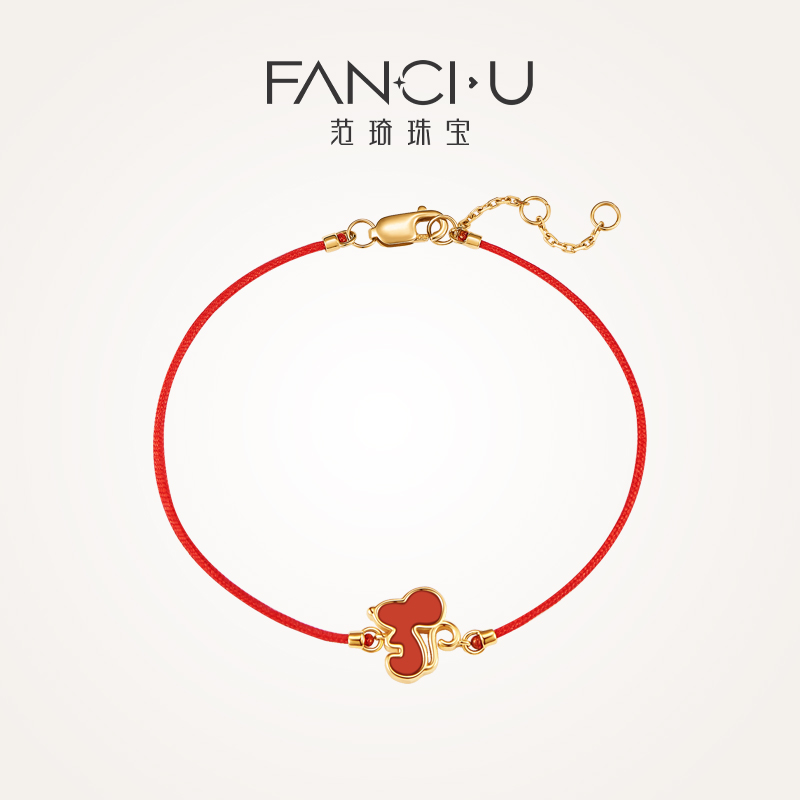 Fanci范琦轻珠宝小金鼠手链