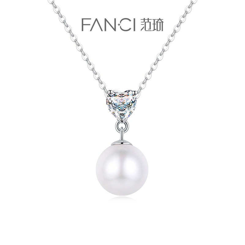 范琦925银fanci珍珠项链