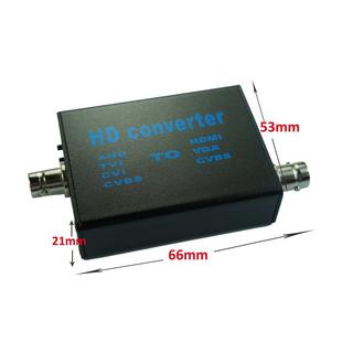 AHD,TVI,CVI,CVBS转HDMI,VGA,CVBS 1080P 720P高清视频信号转换器