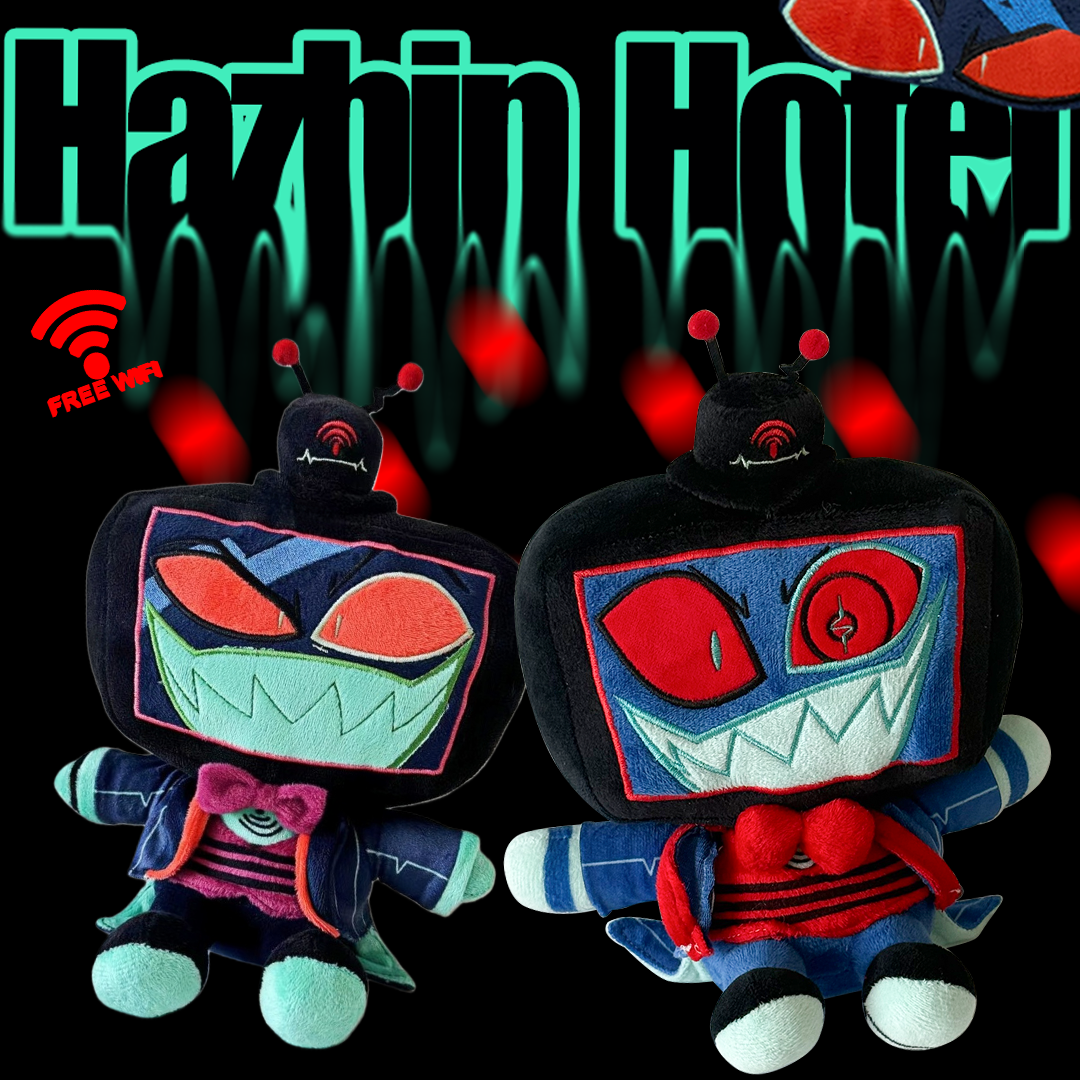 跨境hazbin hotel极恶老大公仔礼物地狱客栈沃克斯VOX毛绒玩具