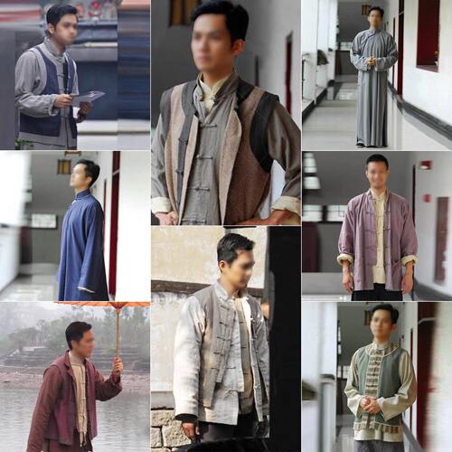 古装地下党服长袍马褂影视服装