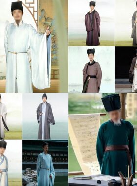 大唐杨万里朱熹晏殊同款演出服装