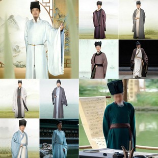 大唐杨万里朱熹范成大同款演出服装词人传晏殊黄庭坚寇准秦观陆游