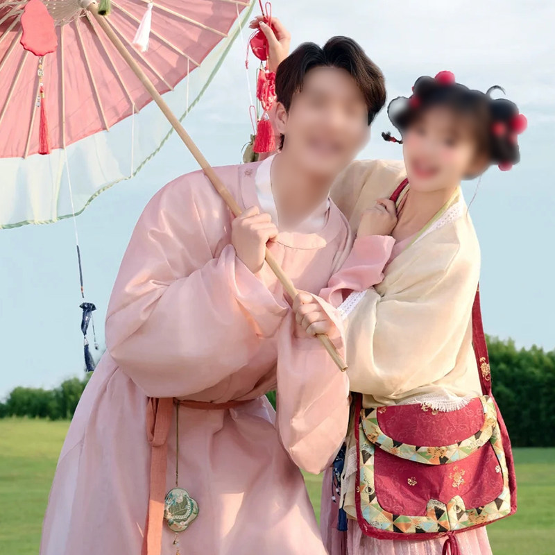 演出服书生男装早春情侣宋制古装婚纱照古代舞蹈服短剧服装网剧男